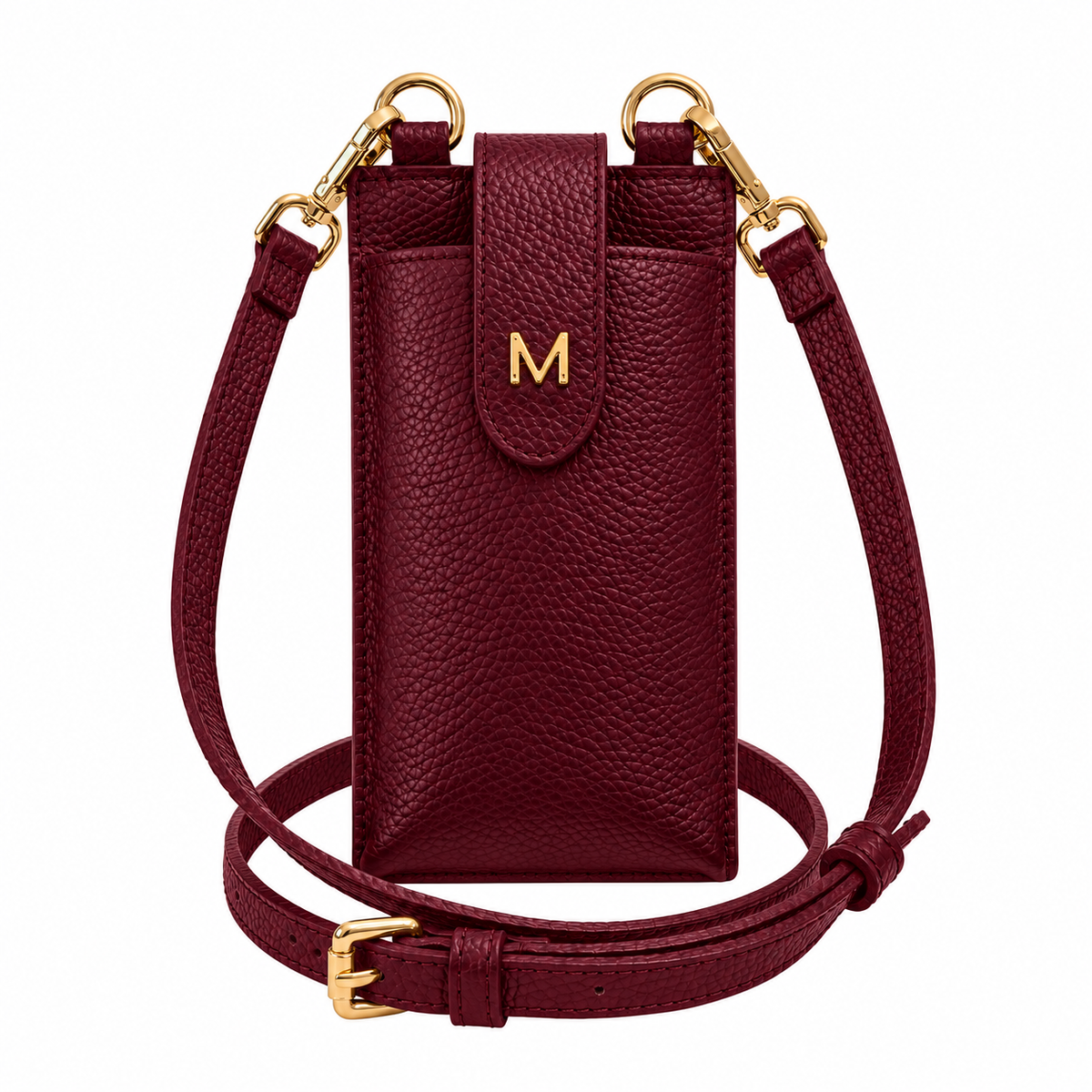 Portacellulare BIRBA Burgundy ORO