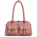 Morgana Bowling Bag Rosa Antico Dark