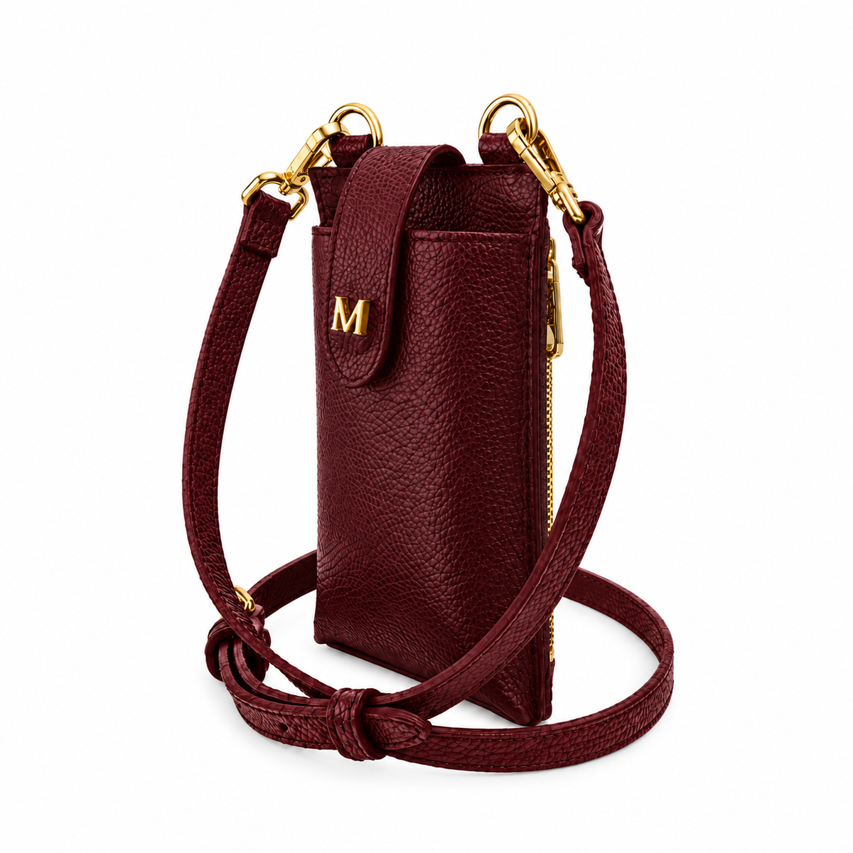 Portacellulare BIRBA Burgundy ORO