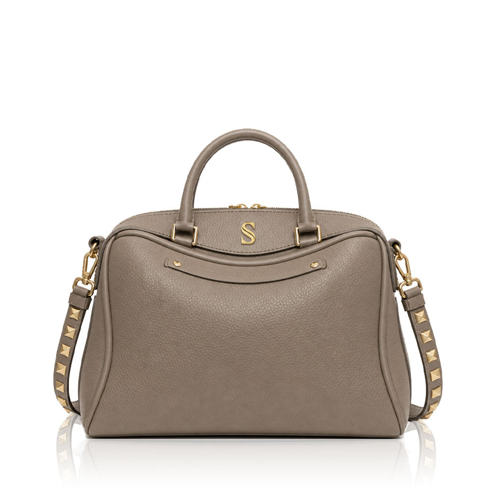 Borsa Lia – Martella Taupe - Gold