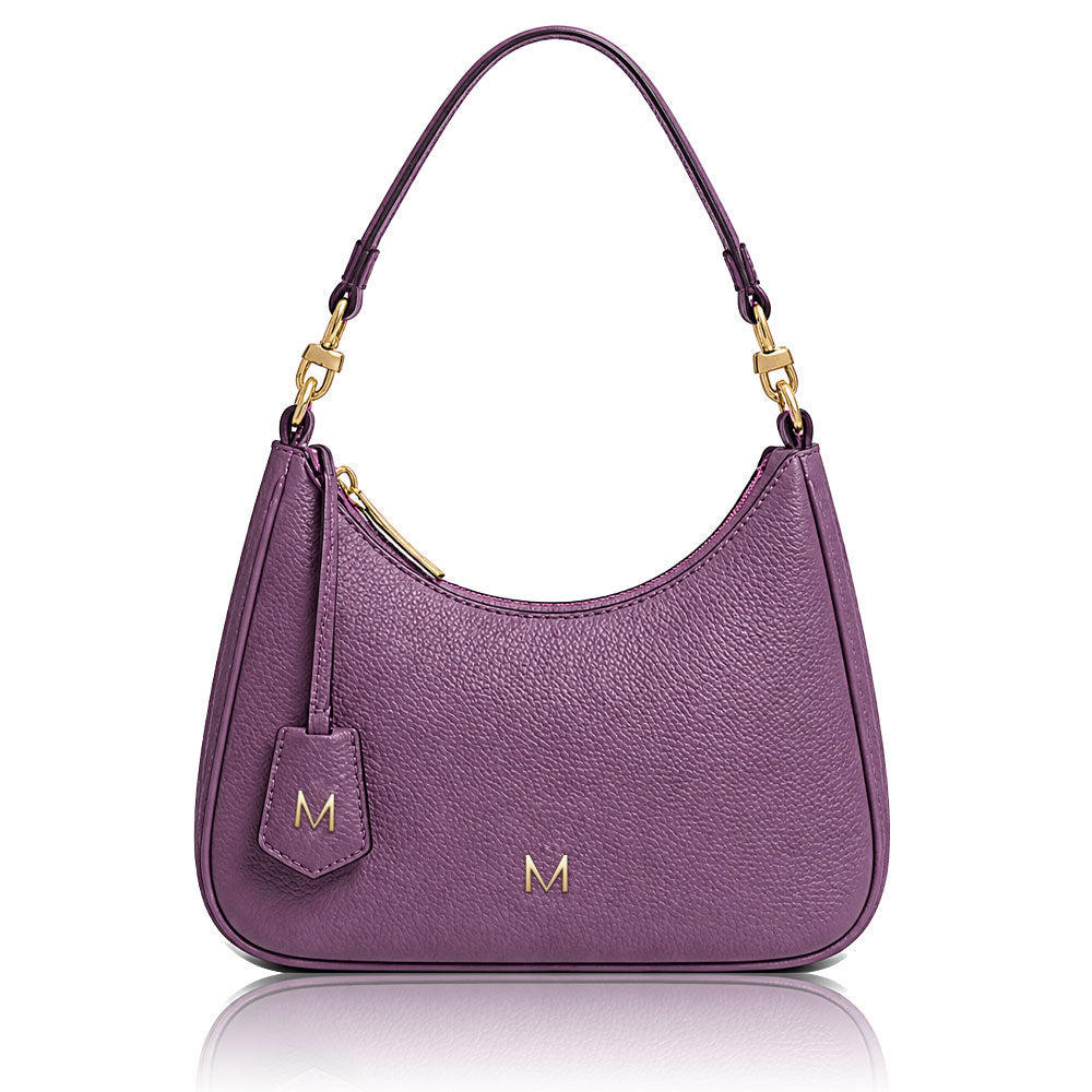 Borsa Goccia Martellata Mirtillo Gold
