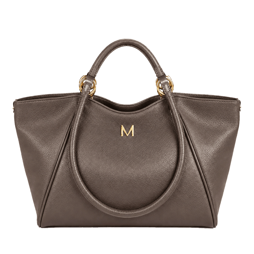 Malefica Shopper Martellata Fango ORO