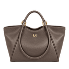 Malefica Shopper Martellata Fango ORO