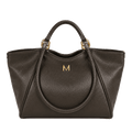 Malefica Shopper Martellata Fondente Oro