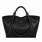 Malefica Shopper Martellata Nero Dark
