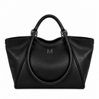 Malefica Shopper Martellata Nero Dark