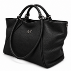 Malefica Shopper Martellata Nero Dark