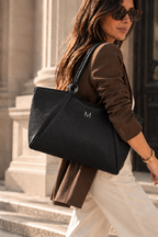 Malefica Shopper Martellata Nero Dark