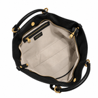 Malefica Shopper Martellata Nero Oro