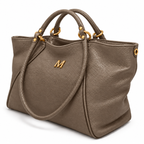 Malefica Shopper Martellata Fango ORO
