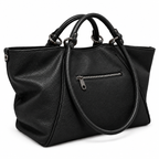 Malefica Shopper Martellata Nero Dark