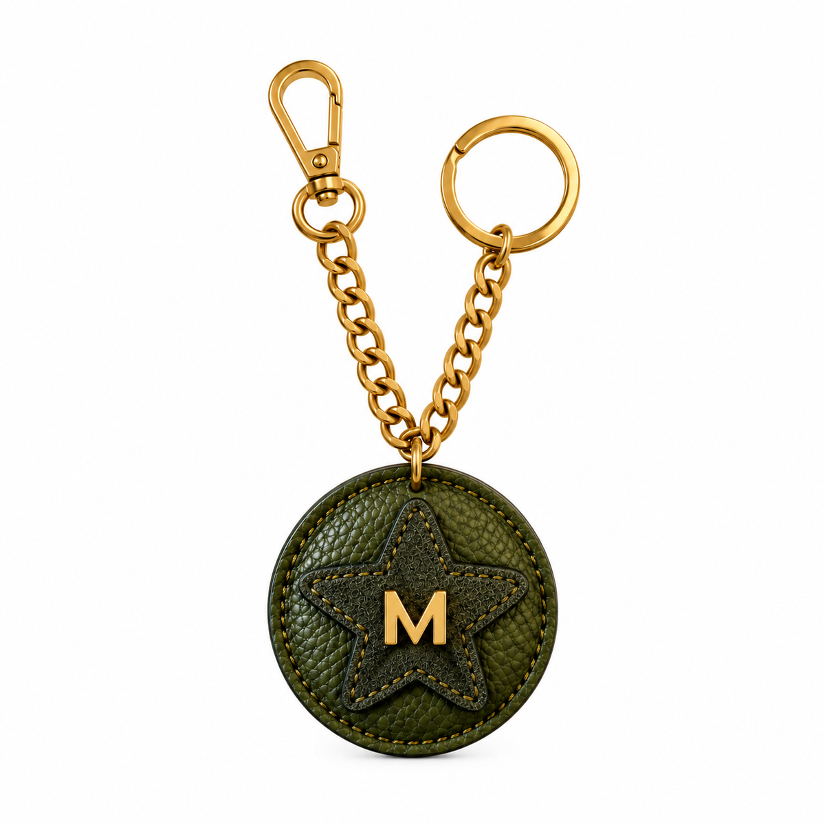 Portachiave Starlet Verde Oro