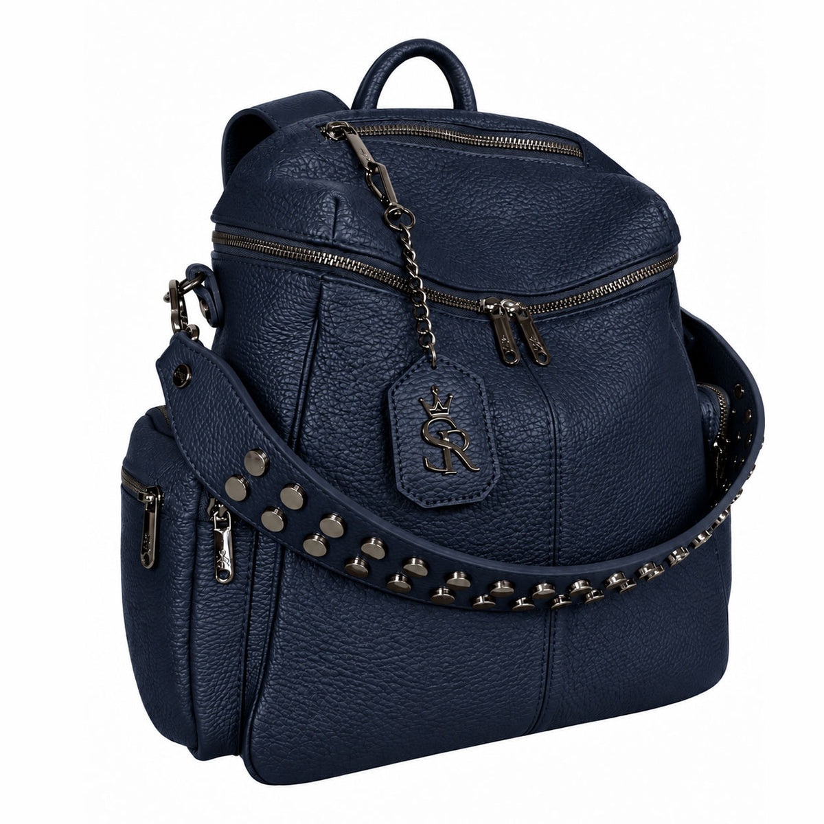 Saray® – Diamante Nero | Martellato Blu Navy Dark