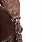 Saray® – Diamante Nero | Suede Cocco Cacao Dark