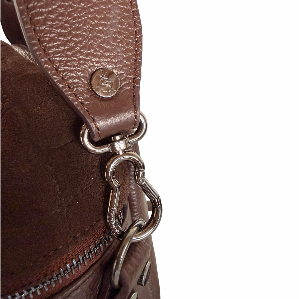 Saray® – Diamante Nero | Suede Cocco Cacao Dark