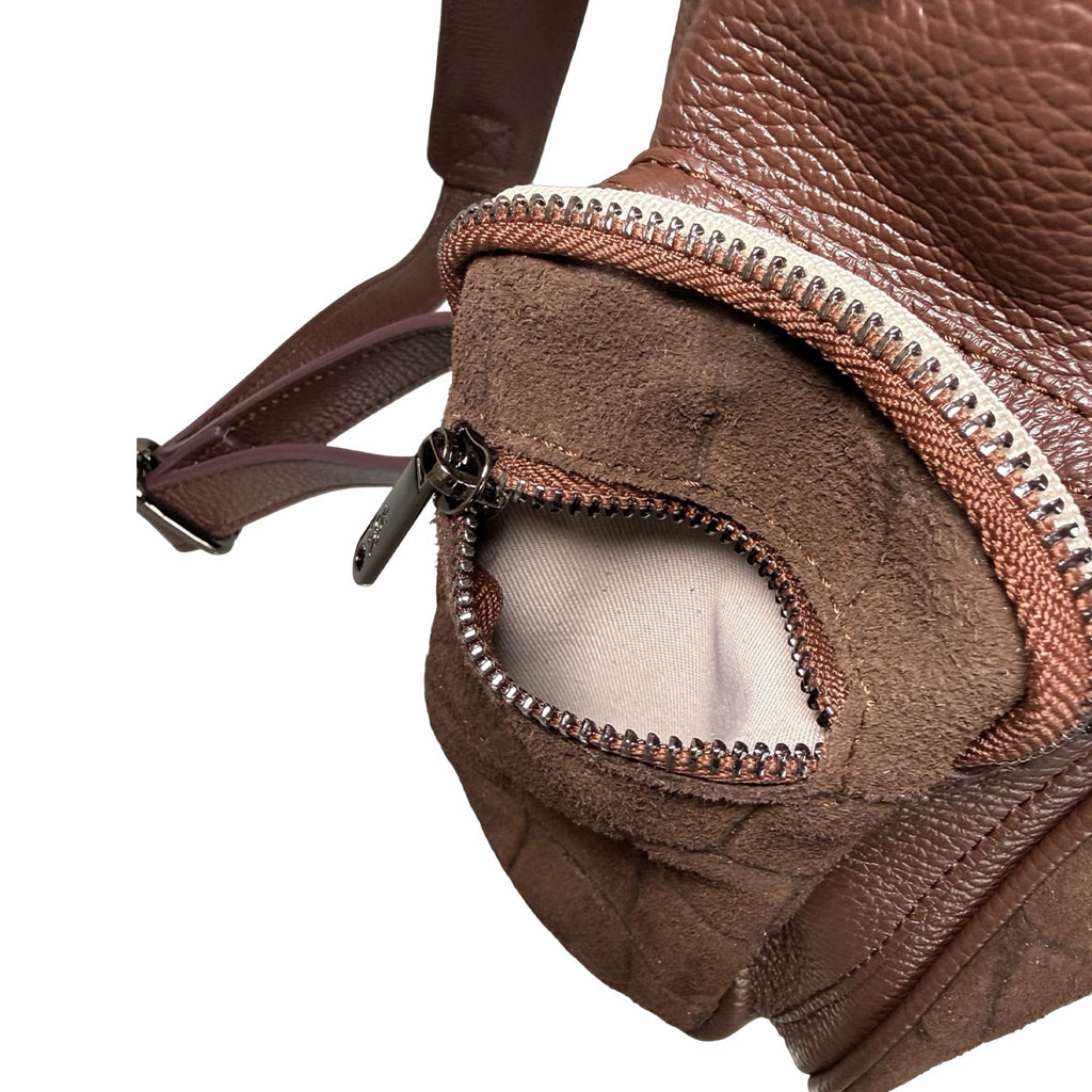 Saray® – Diamante Nero | Suede Cocco Cacao Dark