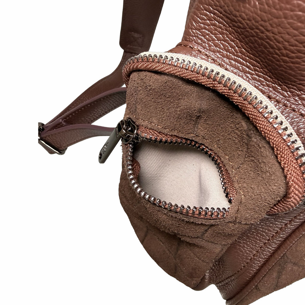 Saray® – Diamante Nero | Suede Cocco Cacao Dark