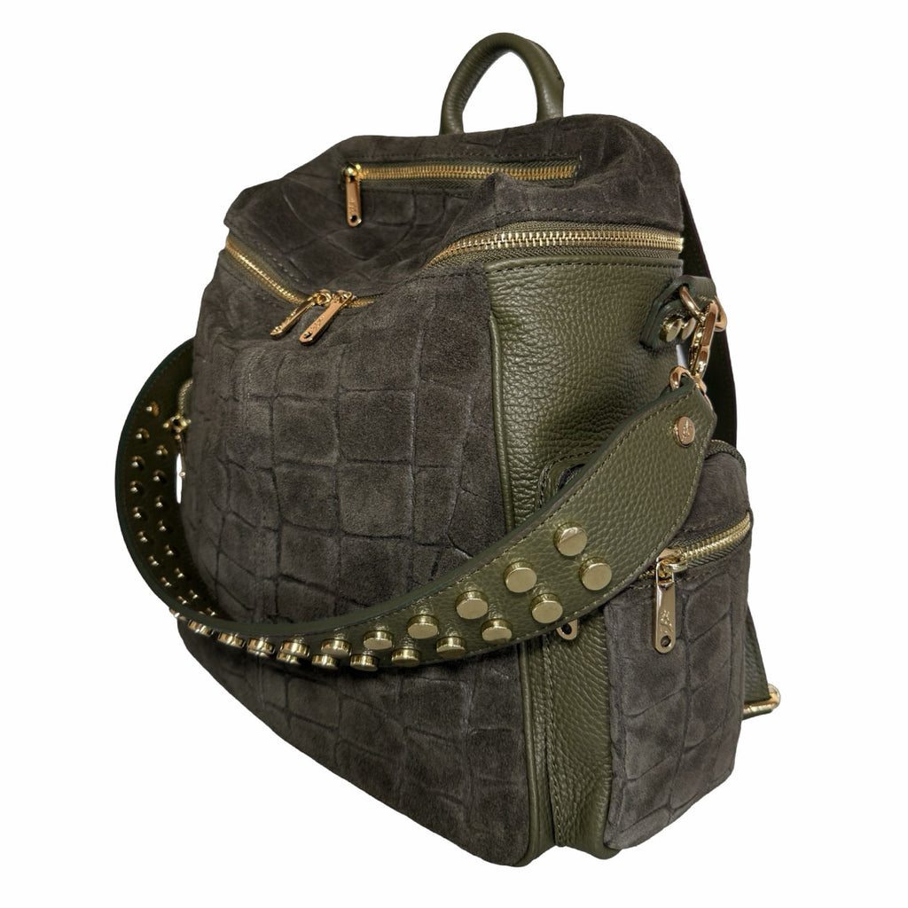Saray® – Diamante Nero | Suede Cocco Muschio