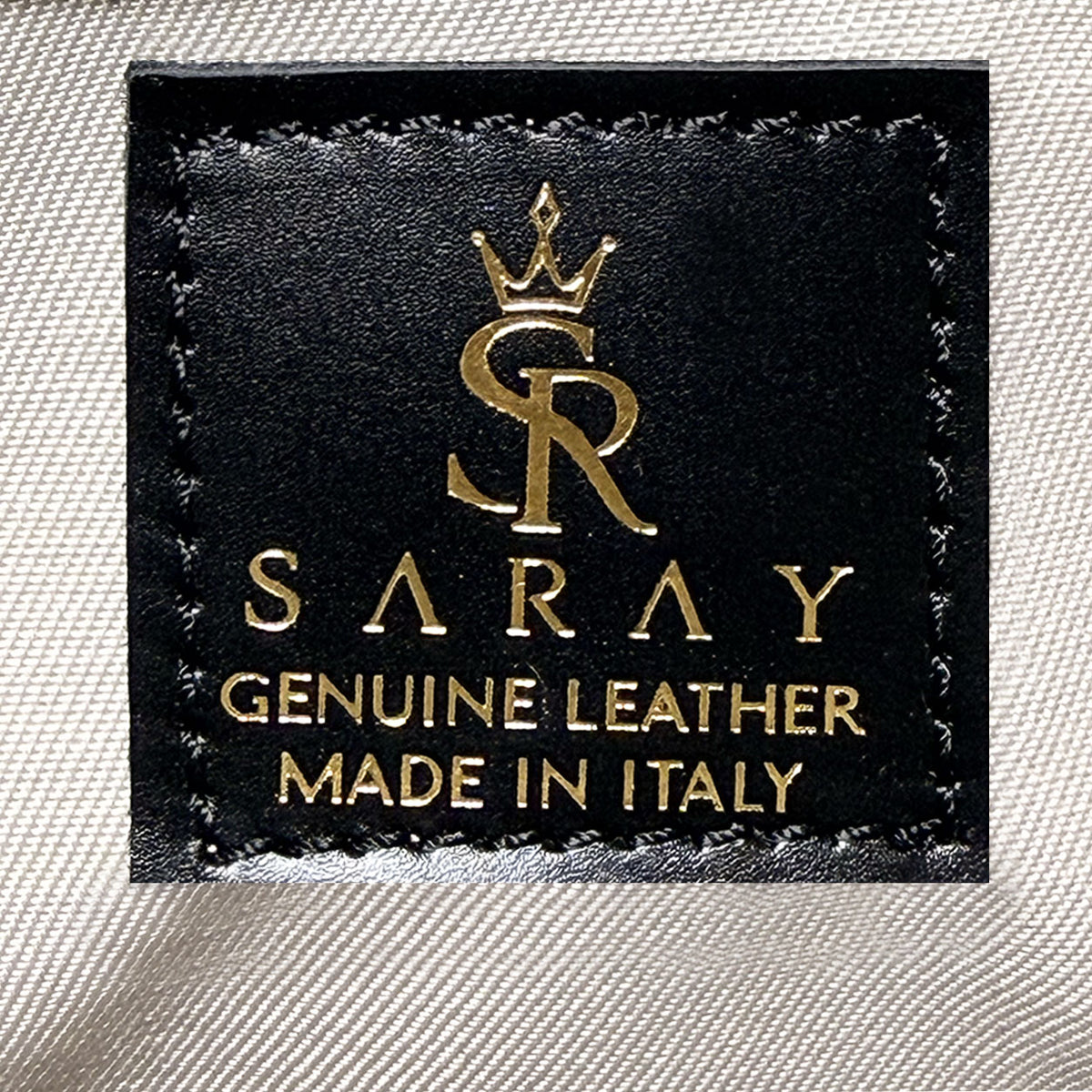 Saray® – Diamante Nero | Texture Pitone Mirtillo Gold