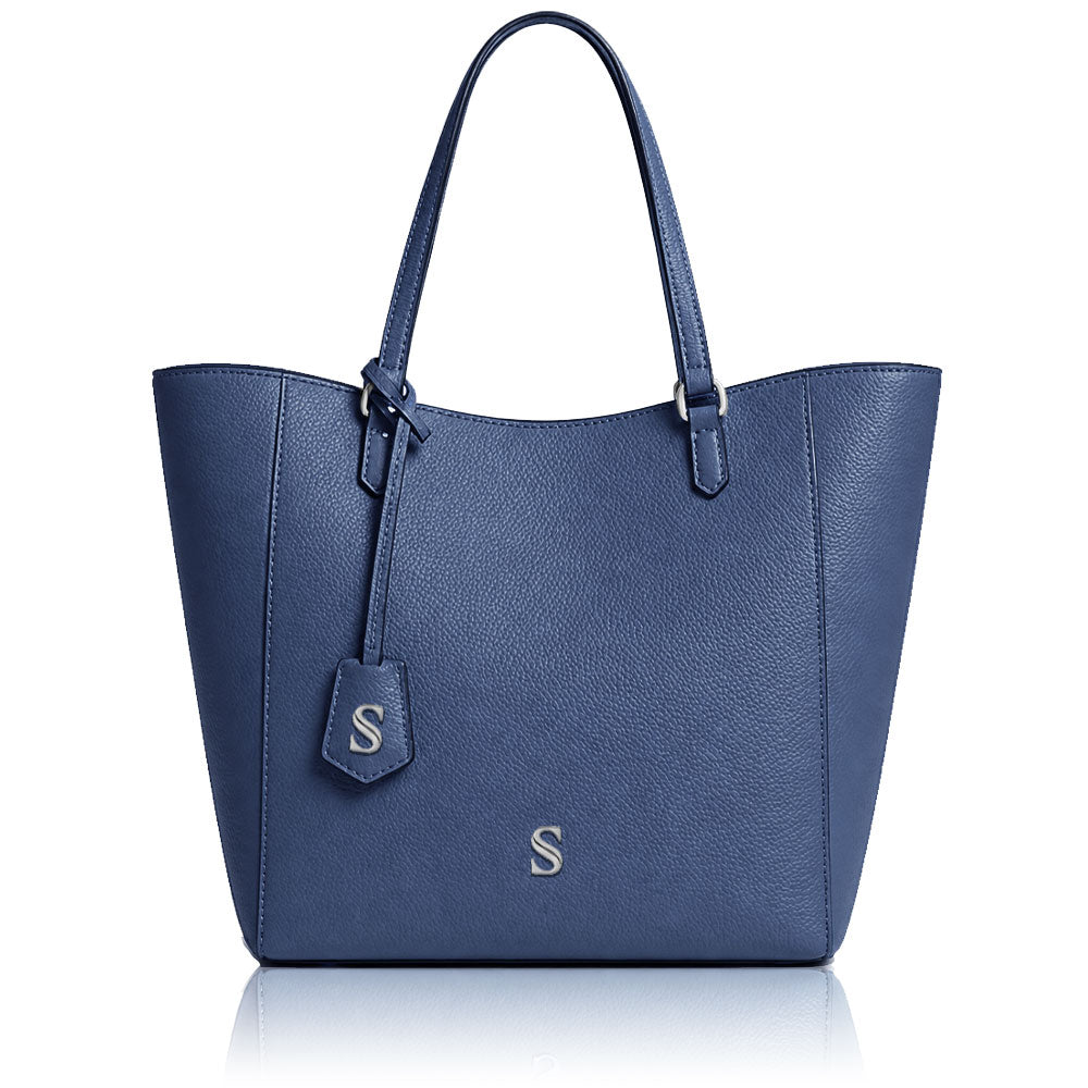 Shopper Enstel – Martella Blu Navy - Silver