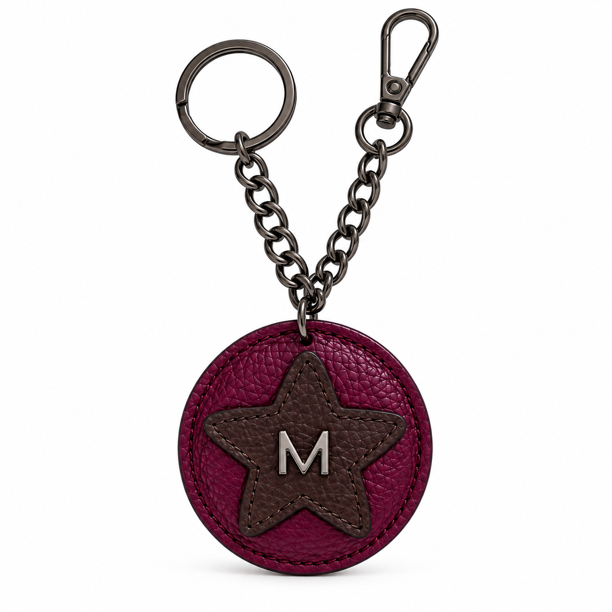 Portachiave Starlet Prugna con stella cioccolato DARK
