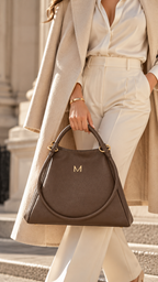 Malefica Shopper Martellata Fango ORO