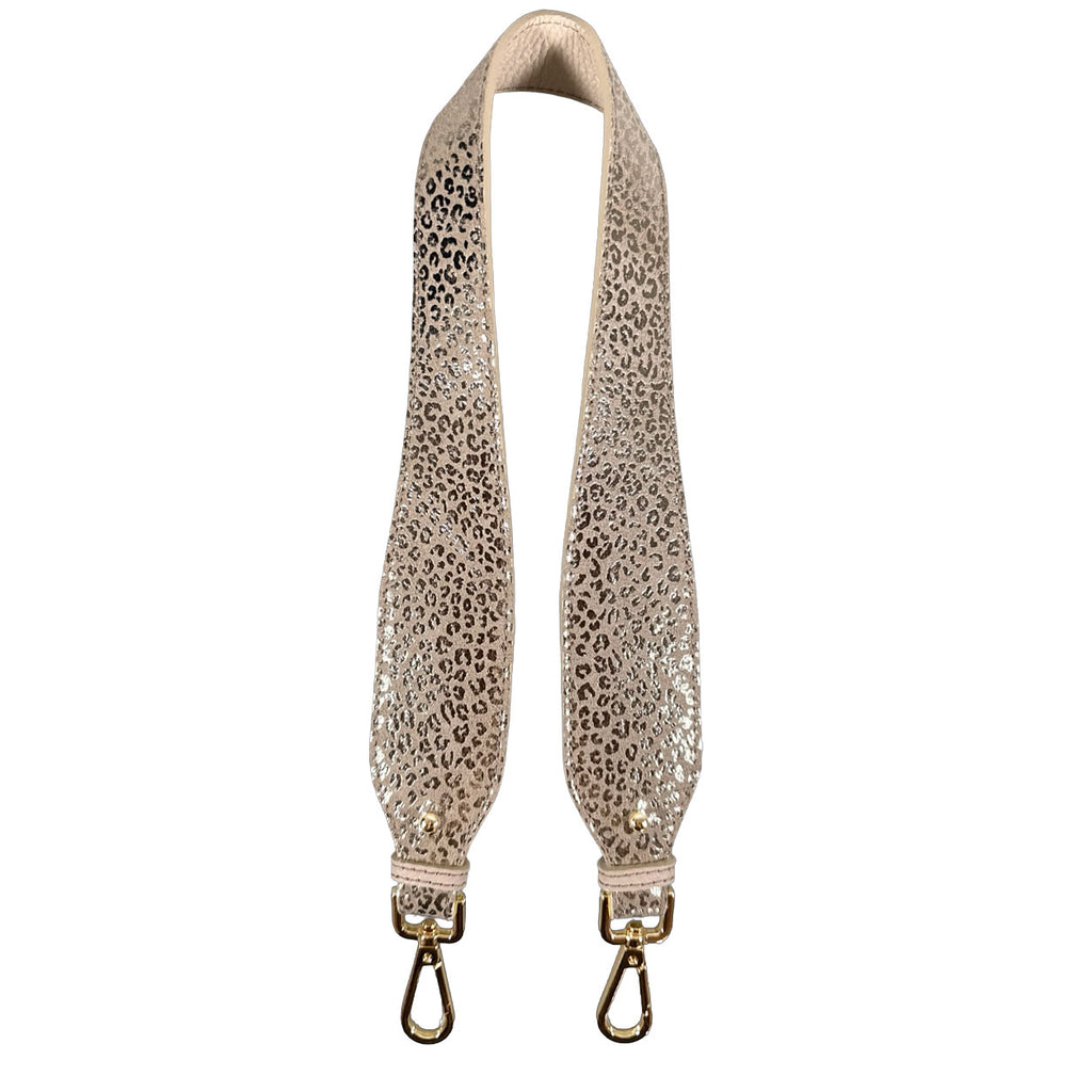 Tracolla 70 CM | Texture Platino Animalier Gold