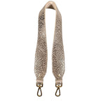 Tracolla 70 CM | Texture Platino Animalier Gold