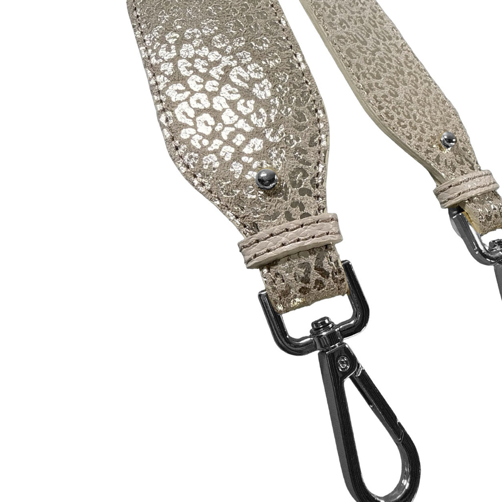 Tracolla 70 CM | Texture Platino Animalier Dark