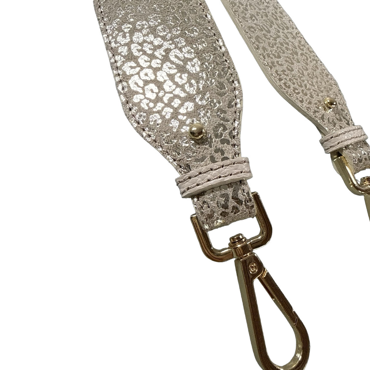 Tracolla 70 CM | Texture Platino Animalier Gold