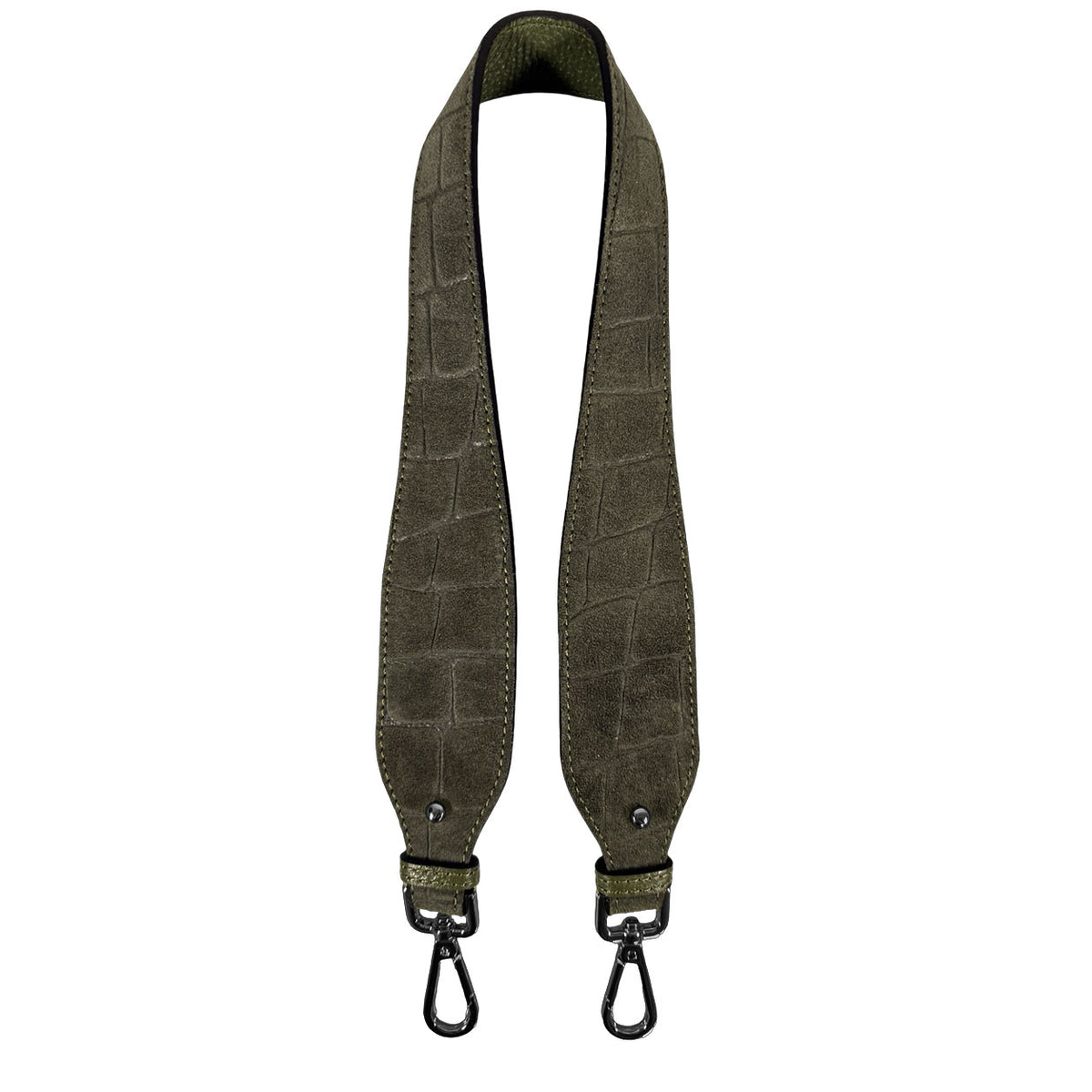 Tracolla 70 CM | Texture Cocco Verde Dark