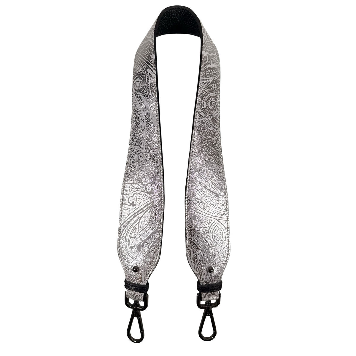 Tracolla 70 CM | Texture Silver Damascato Dark