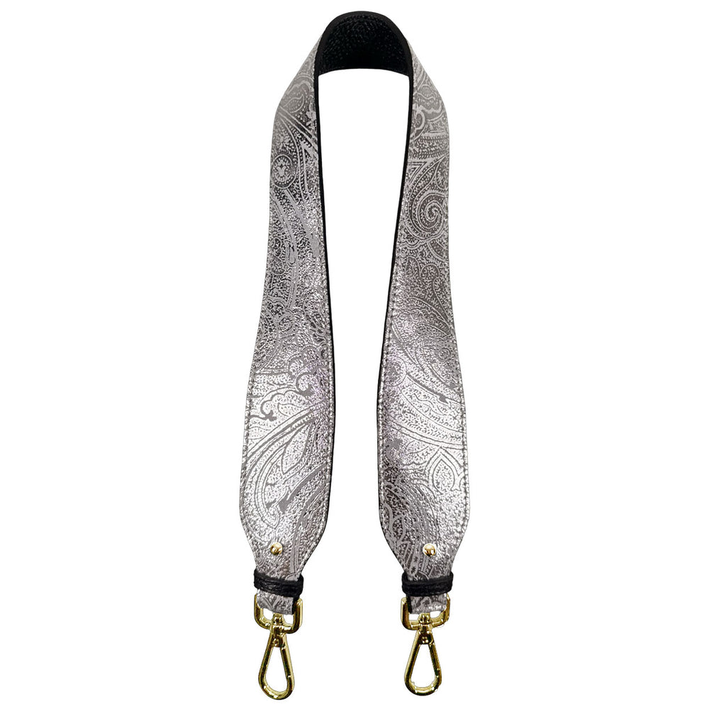 Tracolla 70 CM | Texture Silver Damascato Gold