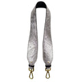 Tracolla 70 CM | Texture Silver Damascato Gold
