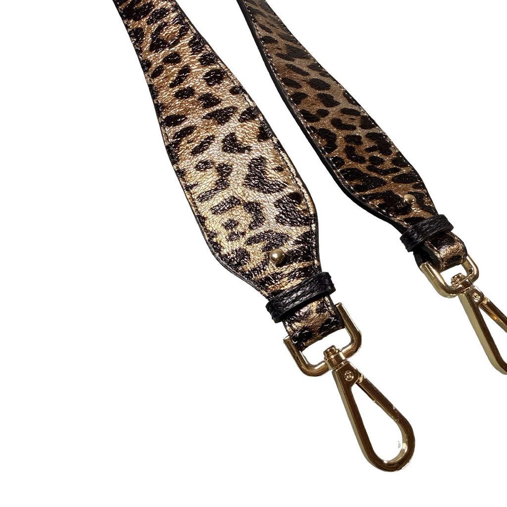 Tracolla 70 CM | Texture Savana Leopardata Gold