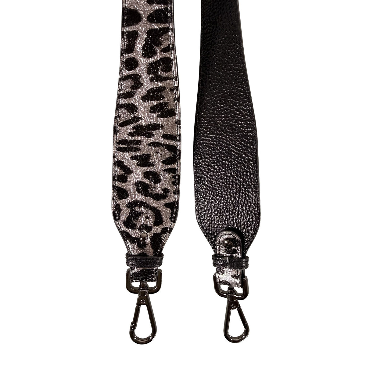 Tracolla 70 CM | Texture Silver Leopardato Dark