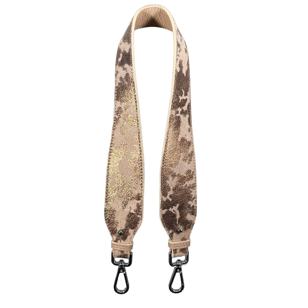 Tracolla 70 CM | Texture Bronze COW Dark