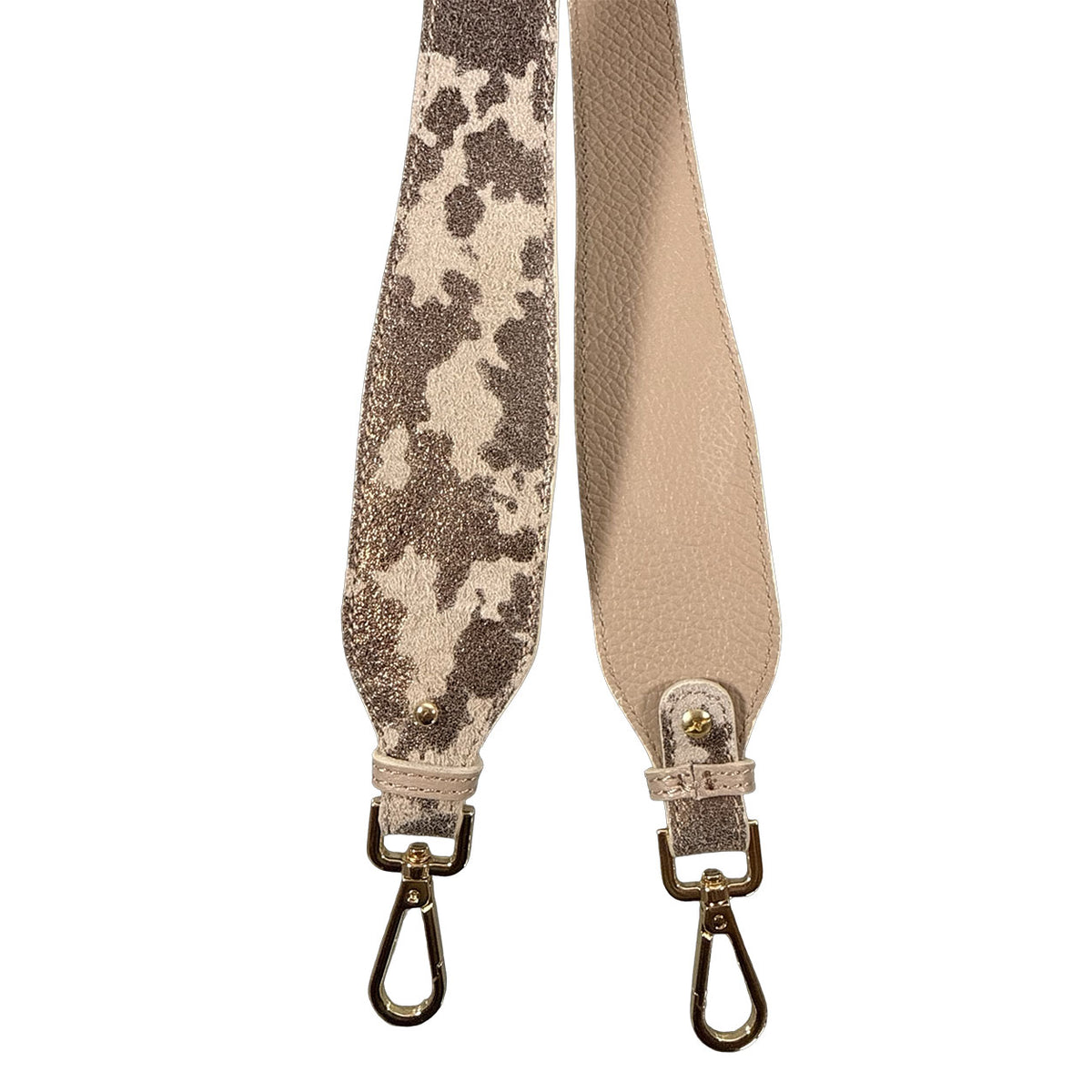 Tracolla 70 CM | Texture Bronze COW Gold